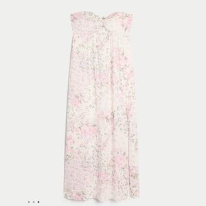 Hollister Floral Pink Maxi Dress